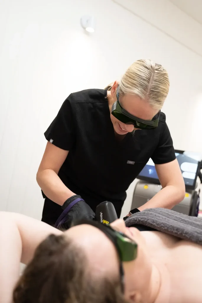 Liv, laser hair removal specialist at The Laser Suite Winchester